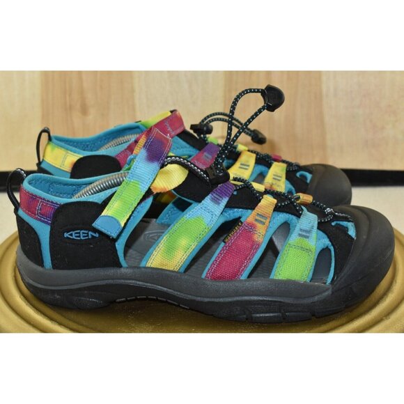 ?Keen Newport Retro Mens Sandal Size 7 Multicolor Tie Dye Ultra Bungee CinchSlip main image 8
